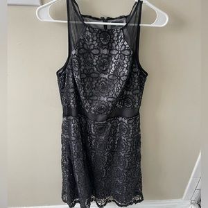 Black/grey dress with sequins